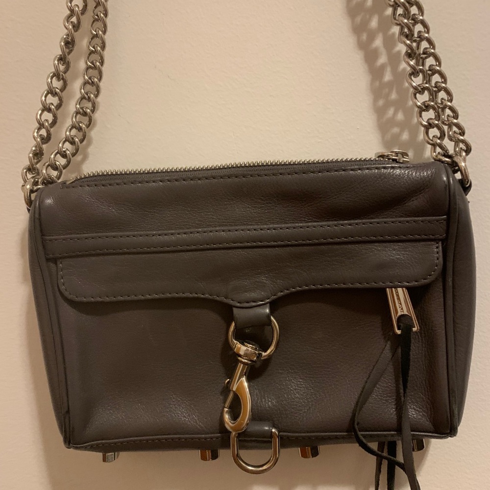 REBECCA MINKOFF M.A.C. LEATHER CROSSBODY BAG